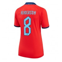Billiga England Jordan Henderson #8 Borta fotbollskläder Dam VM 2022 Kortärmad